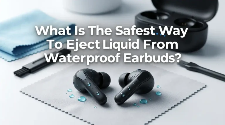 What Is The Safest Way To Eject Liquid From Waterproof Earbuds?