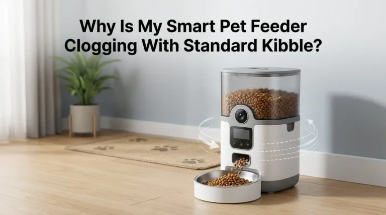 Why Is My Smart Pet Feeder Clogging With Standard Kibble?