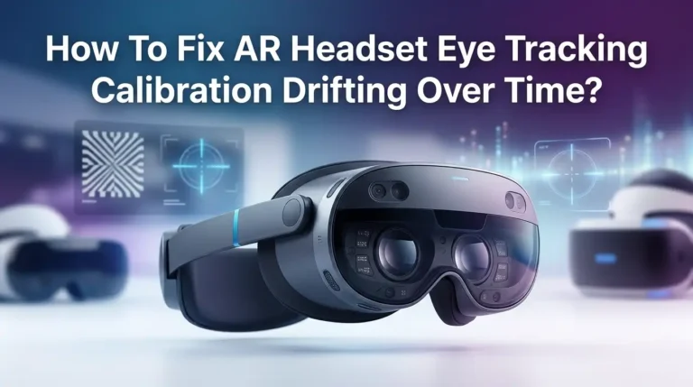 How To Fix AR Headset Eye Tracking Calibration Drifting Over Time?
