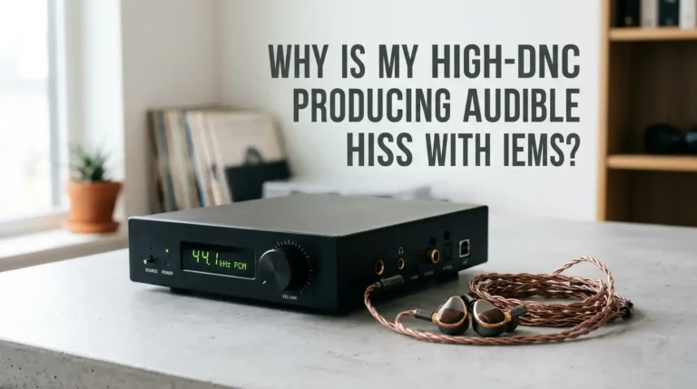 Why Is My High-End DAC Producing Audible Hiss With IEMs?