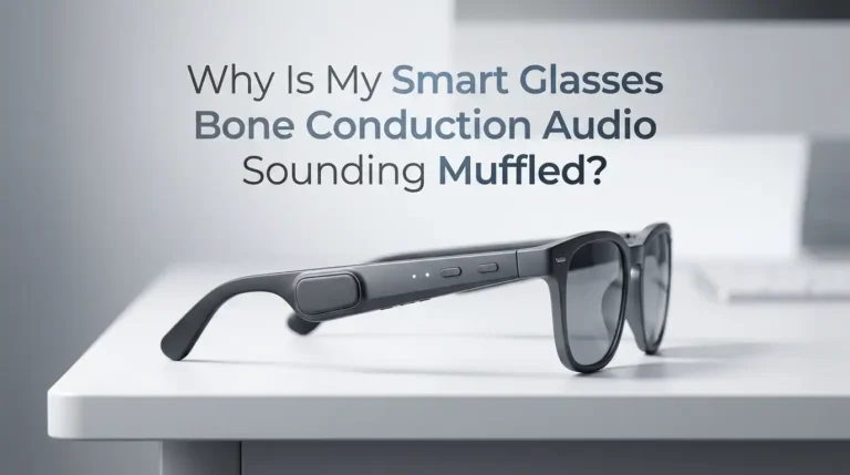 Why Is My Smart Glasses Bone Conduction Audio Sounding Muffled?