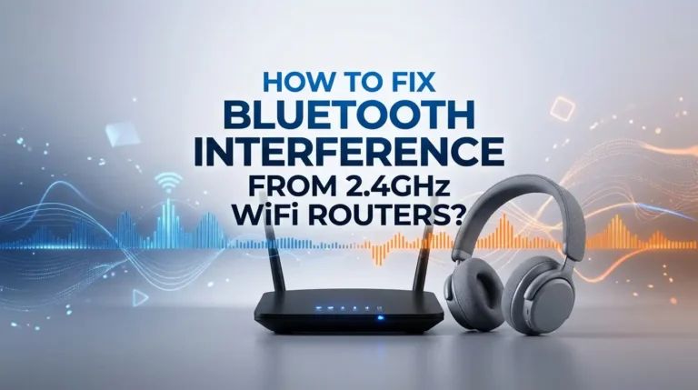 How To Fix Bluetooth Interference From 2.4GHz WiFi Routers?