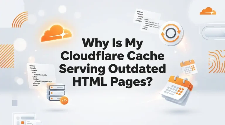 Why Is My Cloudflare Cache Serving Outdated HTML Pages?