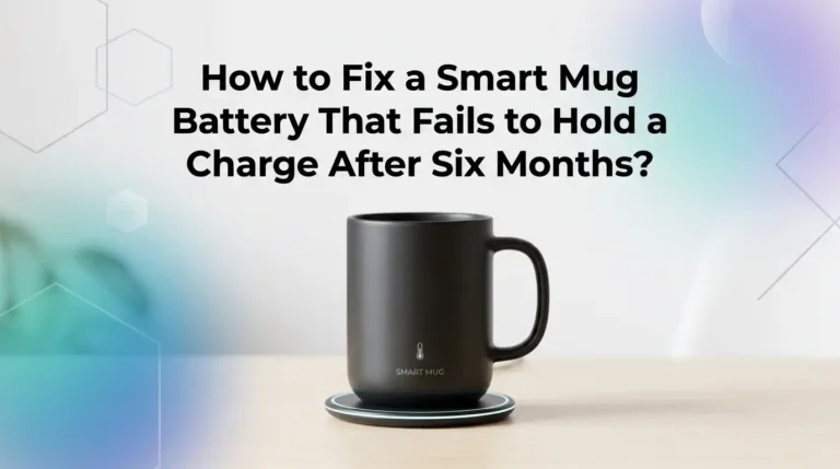 How to Fix a Smart Mug Battery That Fails to Hold a Charge After Six Months?
