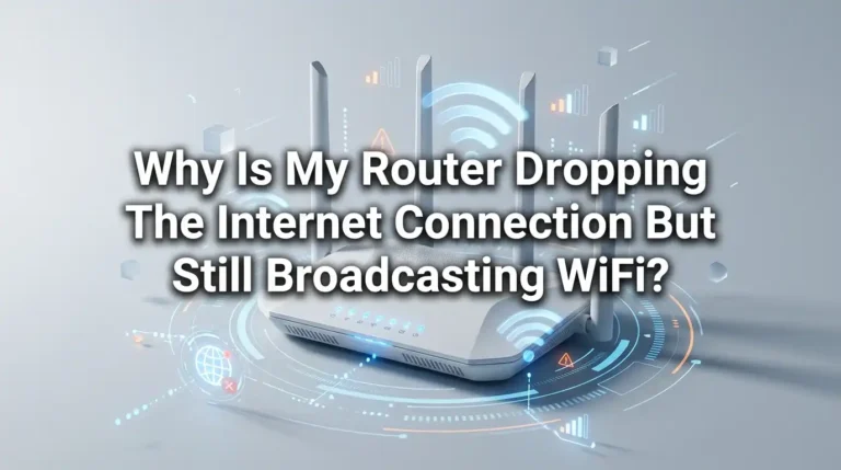Why Is My Router Dropping The Internet Connection But Still Broadcasting WiFi?