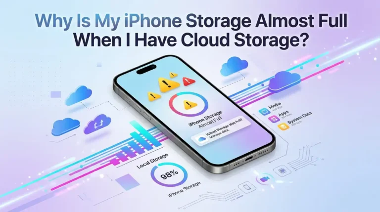 Why Is My iPhone Storage Almost Full When I Have Cloud Storage?