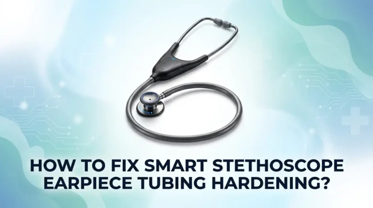 How To Fix Smart Stethoscope Earpiece Tubing Hardening?