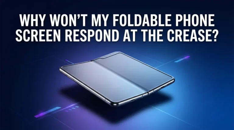 Why Won’t My Foldable Phone Screen Respond At The Crease?