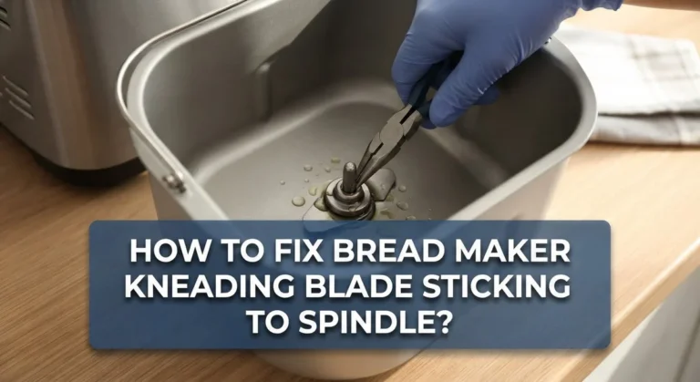 How To Fix Bread Maker Kneading Blade Sticking To Spindle?