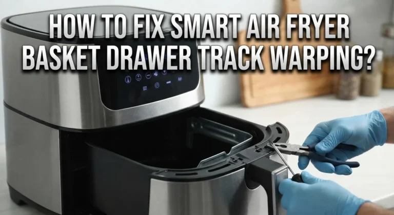 How To Fix Smart Air Fryer Basket Drawer Track Warping?