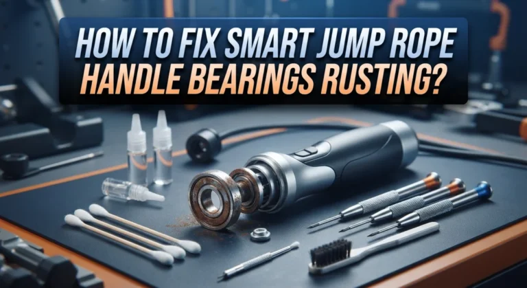 How To Fix Smart Jump Rope Handle Bearings Rusting?