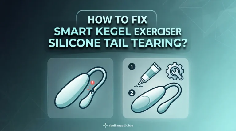 How To Fix Smart Kegel Exerciser Silicone Tail Tearing?
