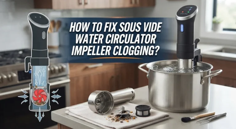 How To Fix Sous Vide Water Circulator Impeller Clogging?