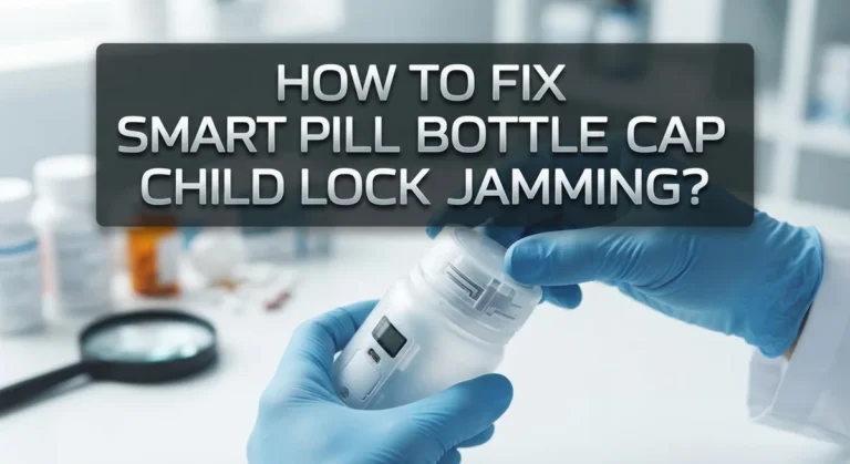 How To Fix Smart Pill Bottle Cap Child Lock Jamming?